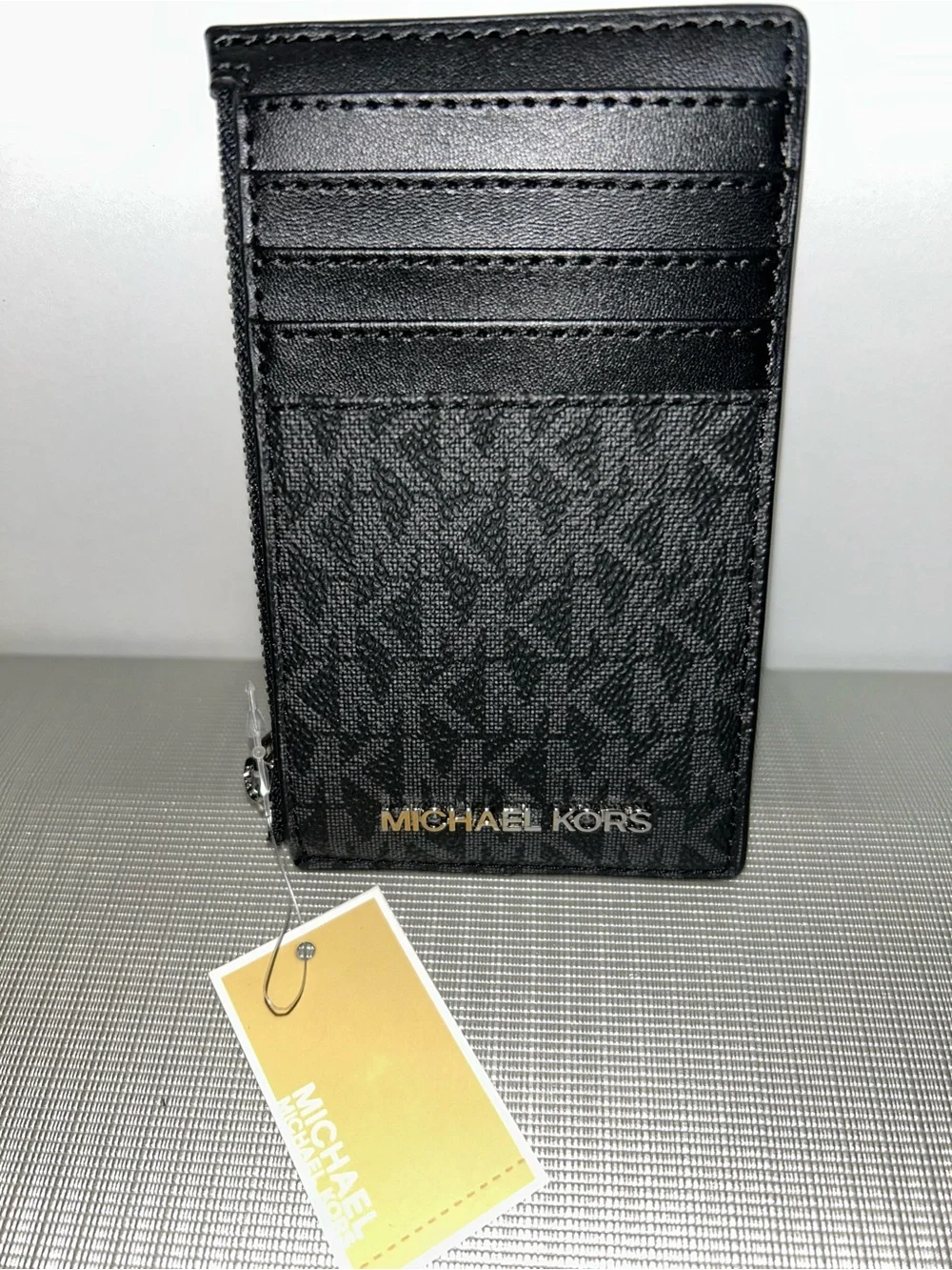 NWT Michael Kors jet set card case wallet